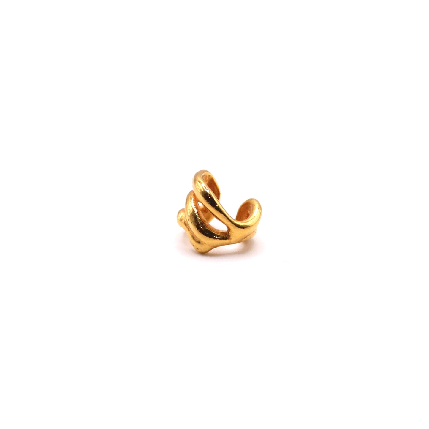 earrings silver with gold plated handmade in lisbon jewellery