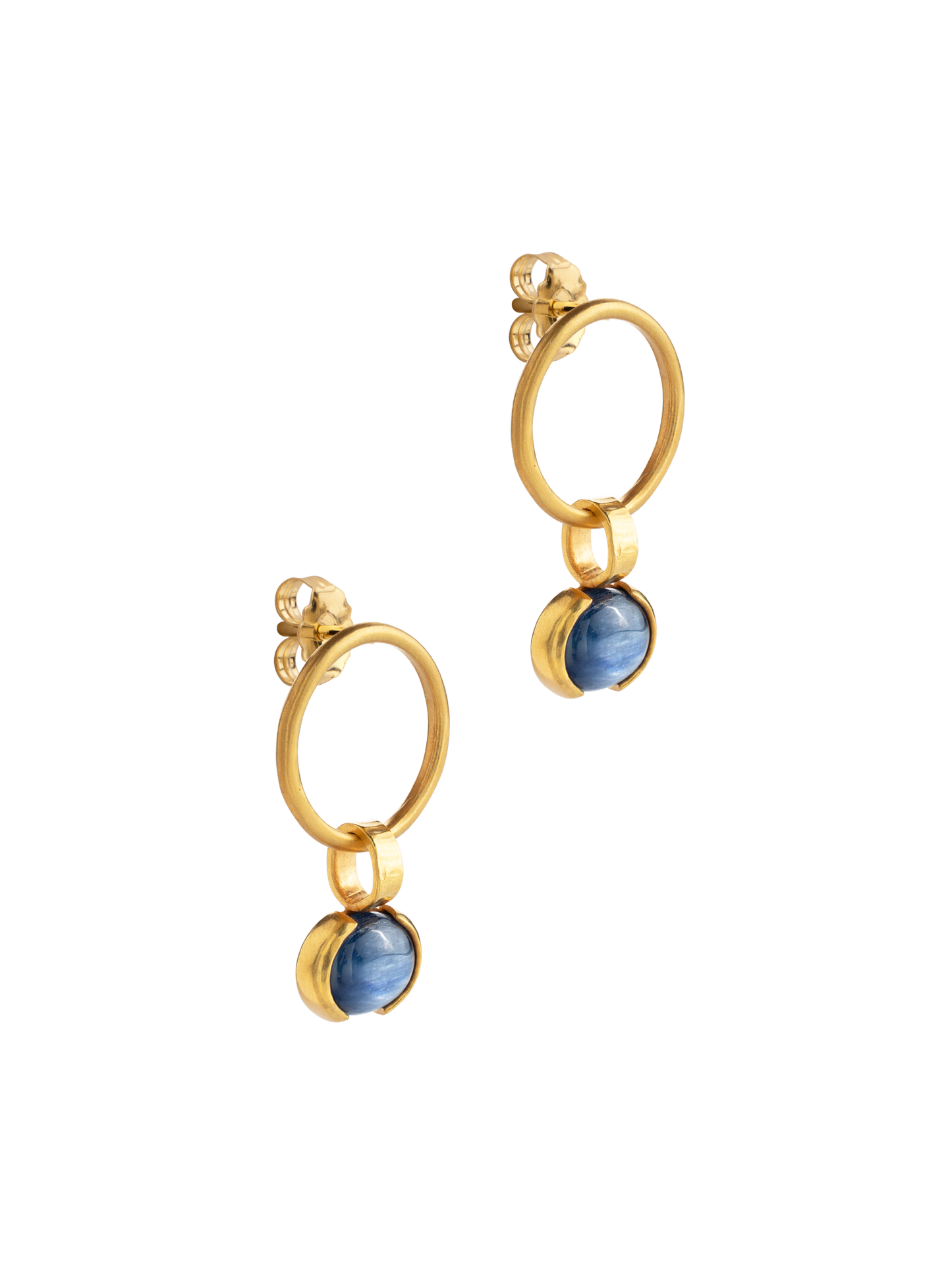 Earrings gold natural stones handmade lisbon jewelry jewellery silver