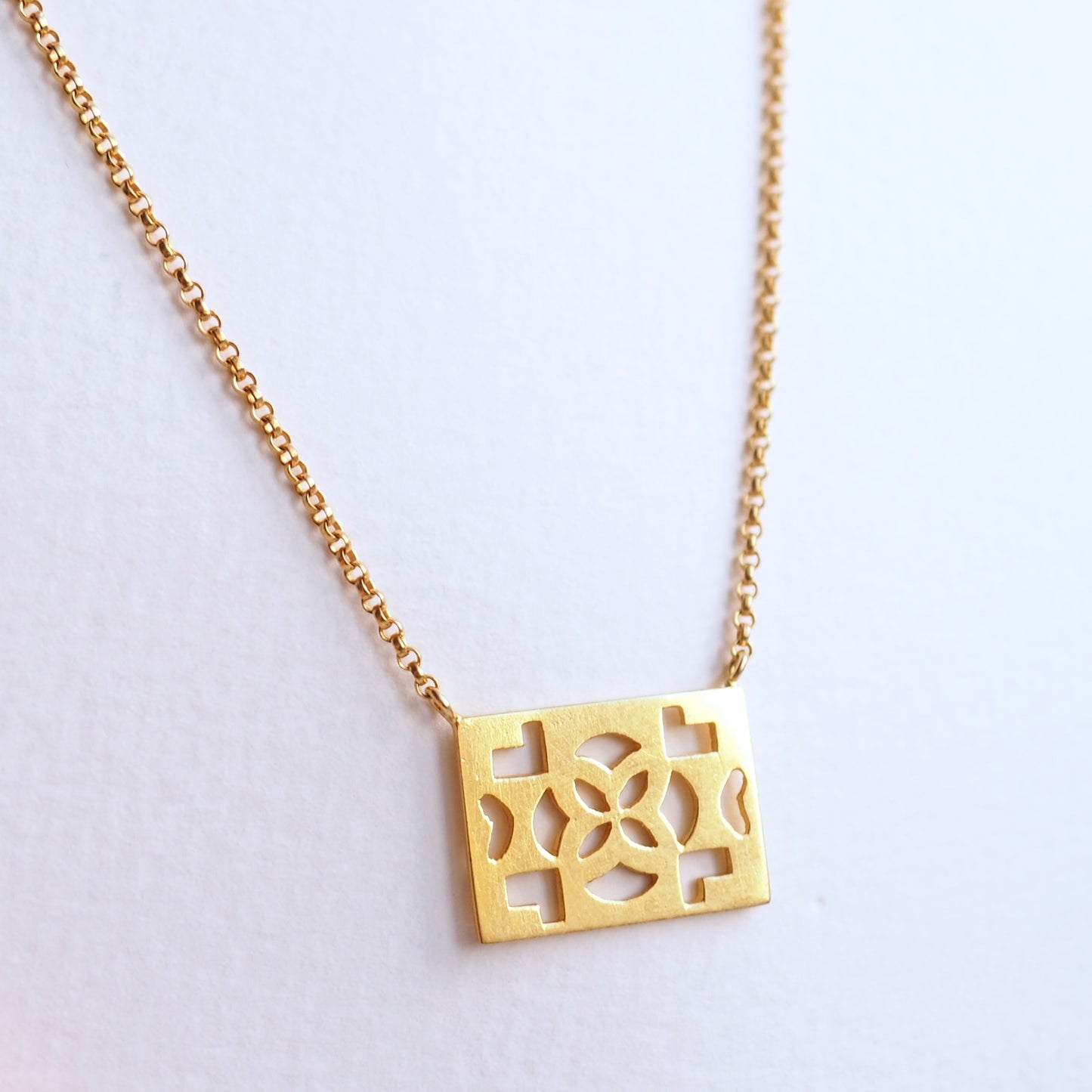 Azulejos Necklace jewelry ring silver gold handmade handcrafted fashion custom bespoke