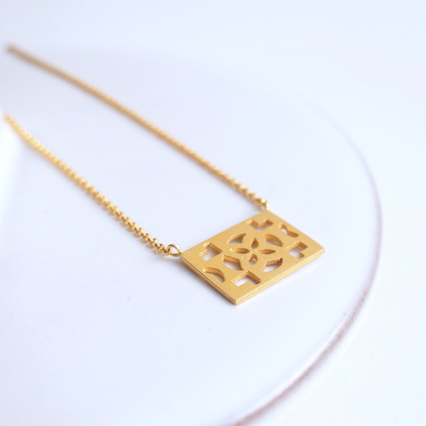 Azulejos Necklace jewelry ring silver gold handmade handcrafted fashion custom bespoke