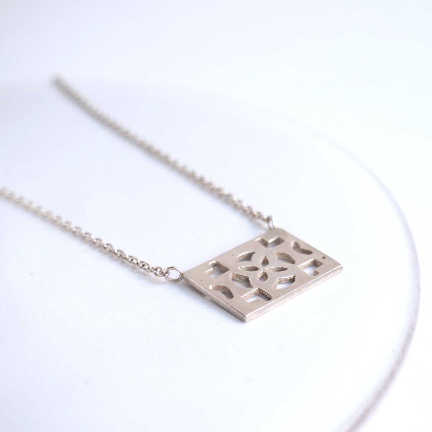 Azulejos Necklace jewelry ring silver gold handmade handcrafted fashion custom bespoke
