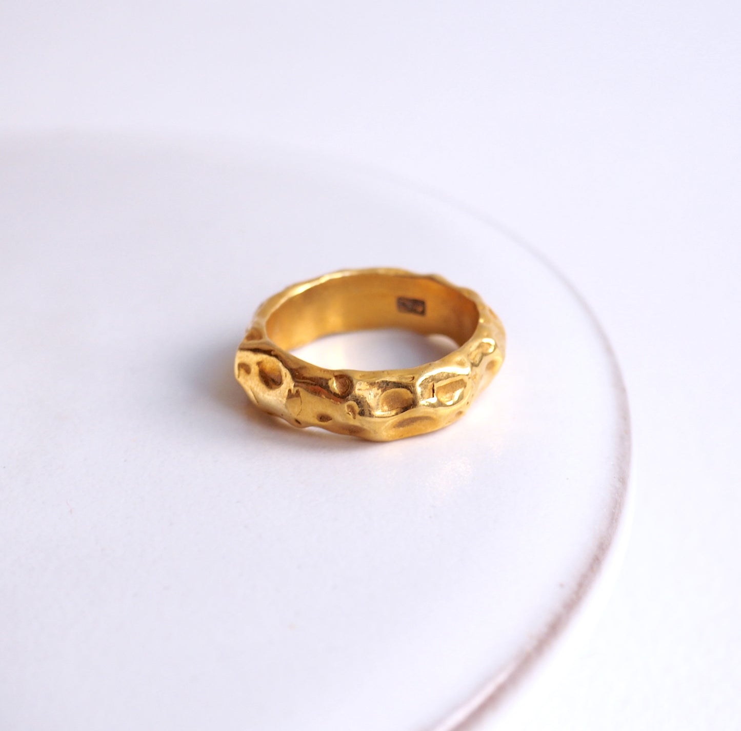 Marea ring sea Ocean Organic jewelry ring silver gold handmade handcrafted fashion custom bespoke
