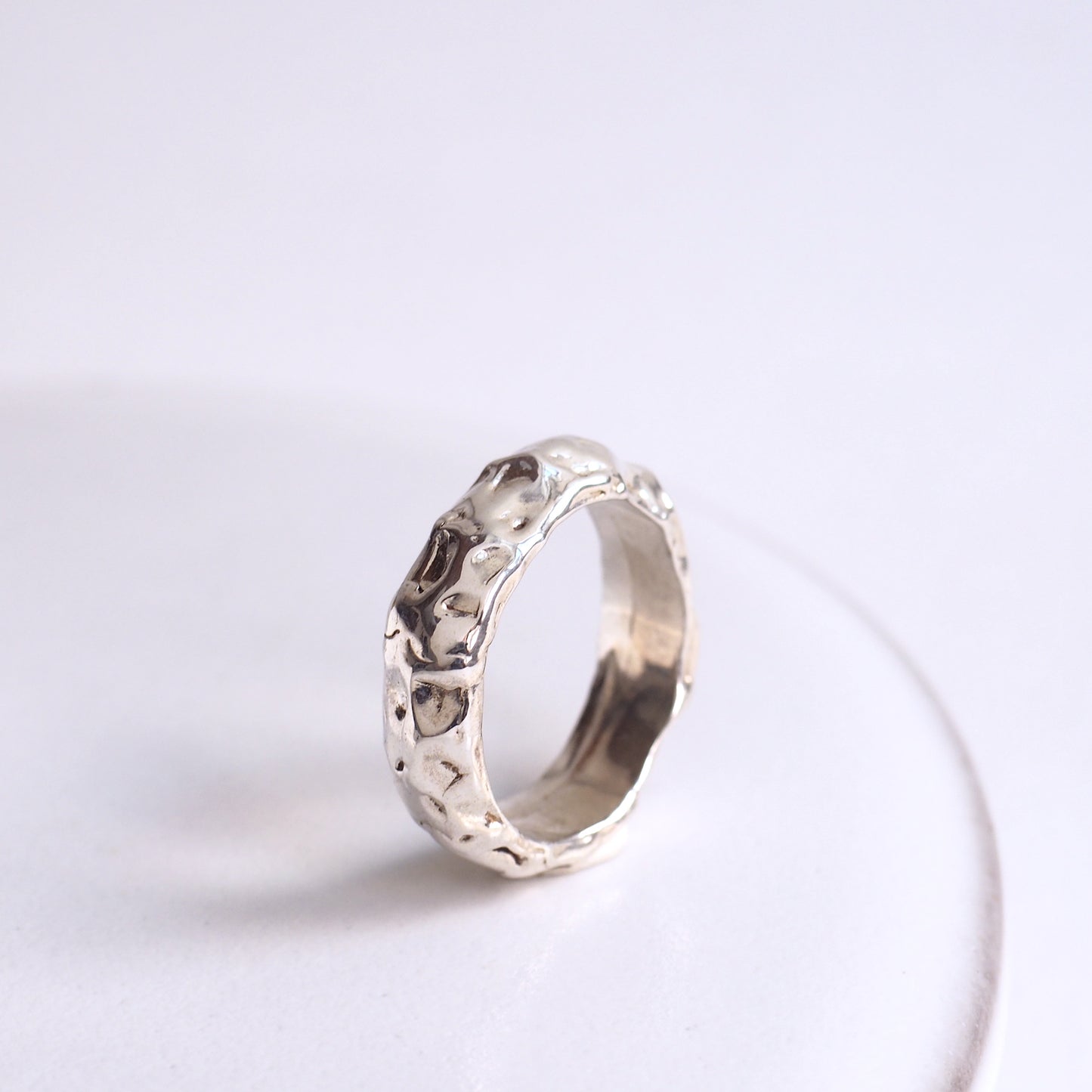 Marea Ring sea Ocean Organic jewelry ring silver gold handmade handcrafted fashion custom bespoke