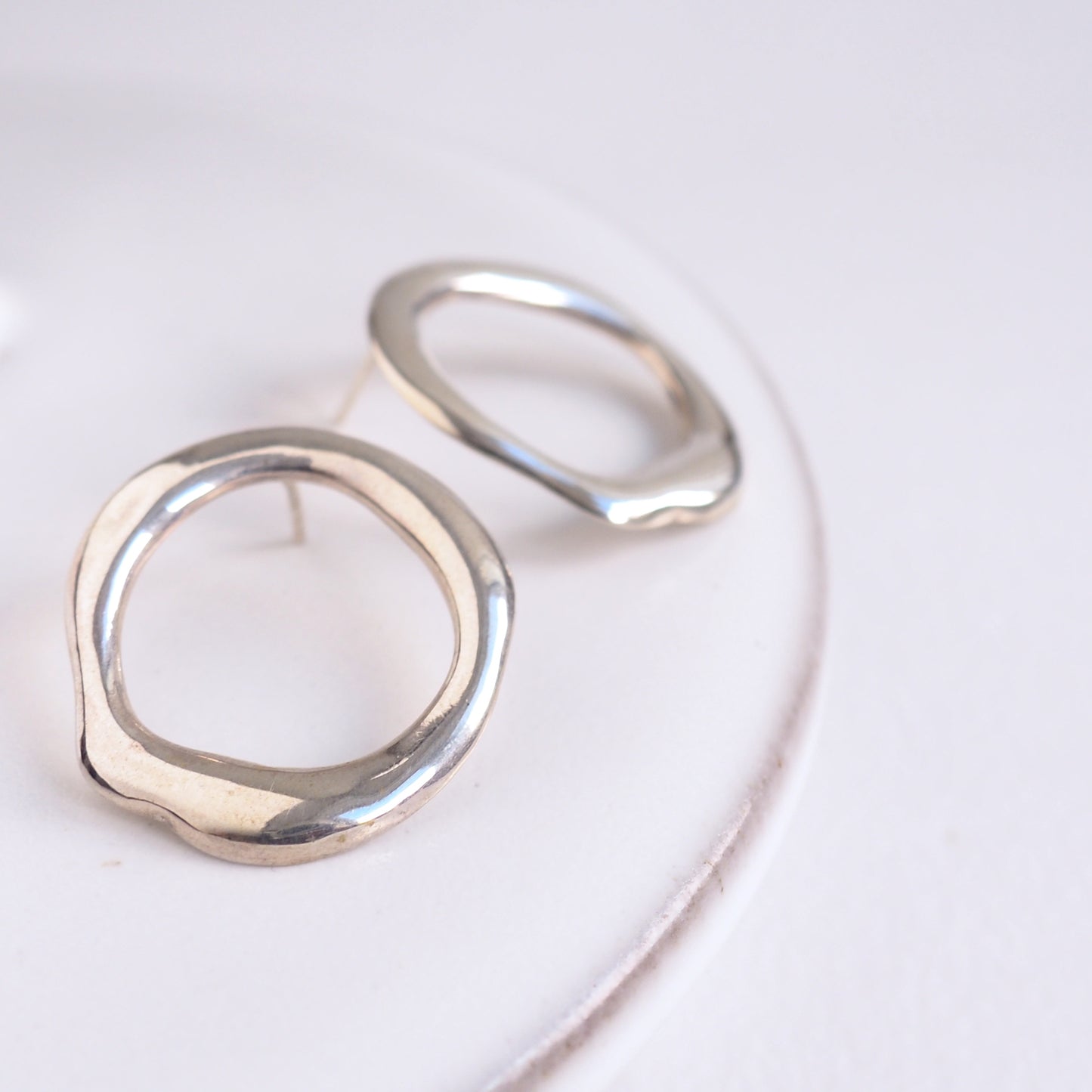 earring marea gold unique Silver Jewelry handcrafted handmade fashion bespoke custom design