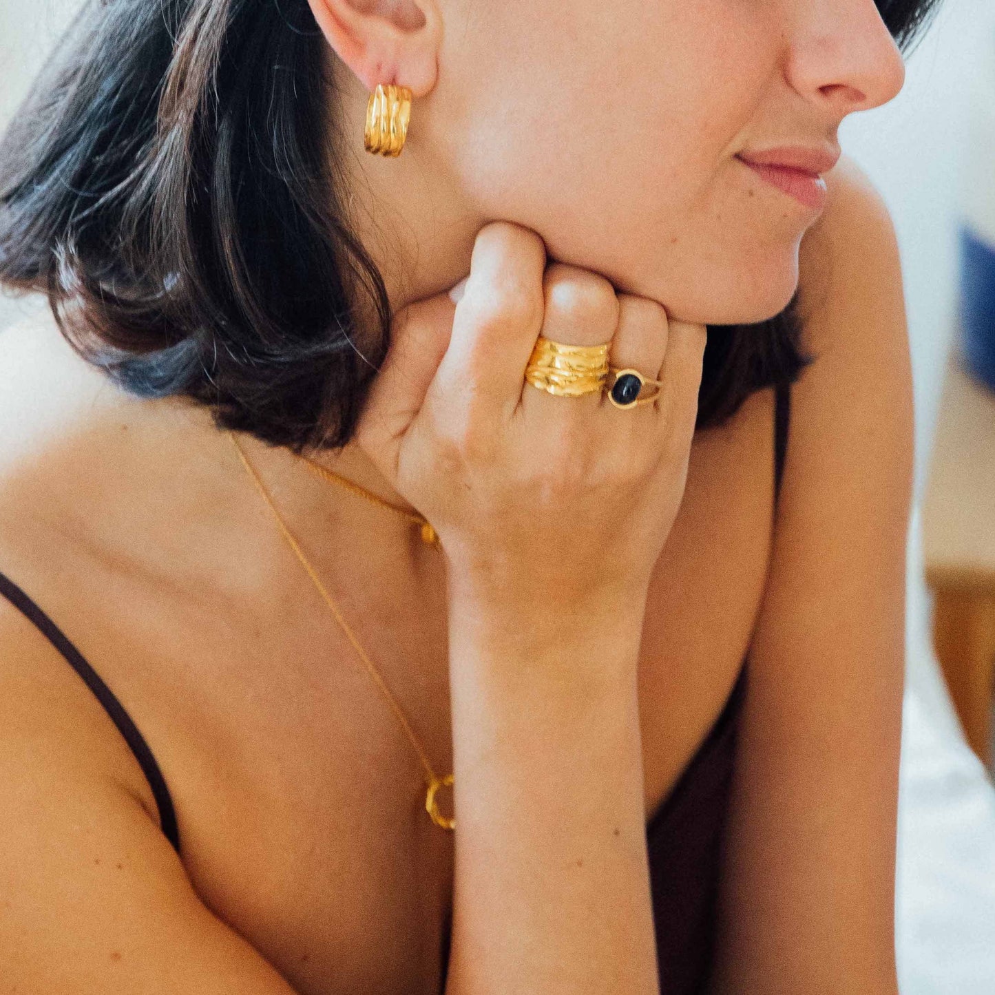 Ring Jewelry Gold Silver Organic Handcrafted Handmade Fashion Design Custom Bespoke