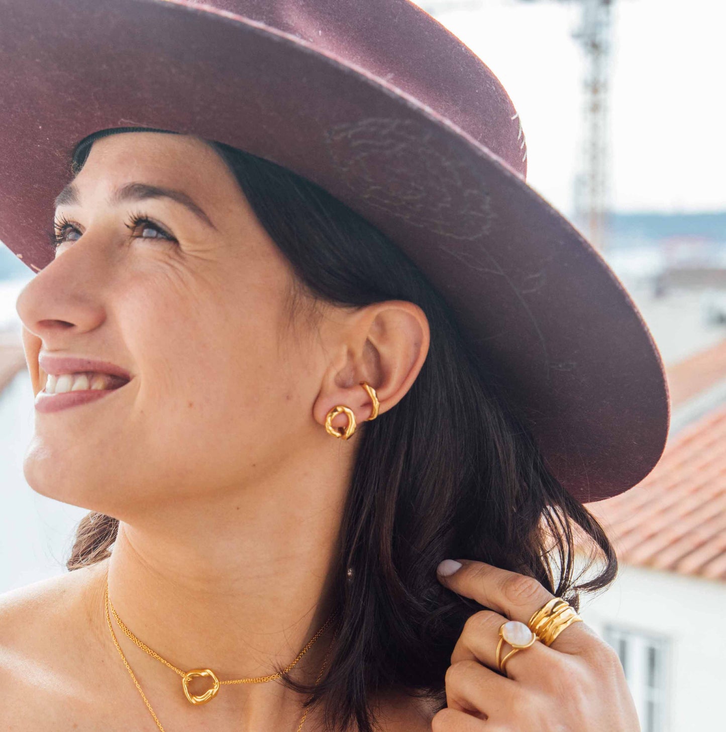 Seta Wrap Single Earring