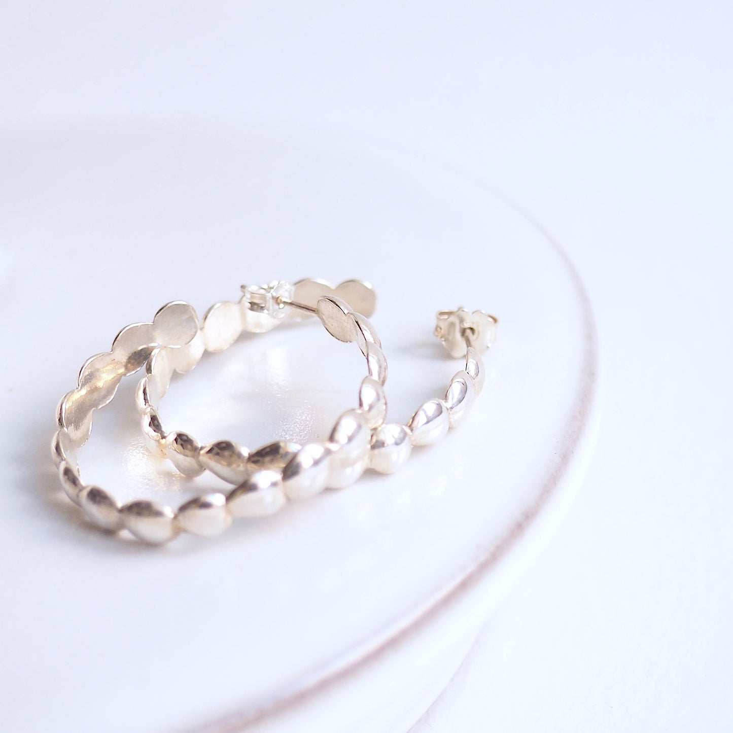 earrings Silver Jewelry handcrafted handmade fashion bespoke custom design
