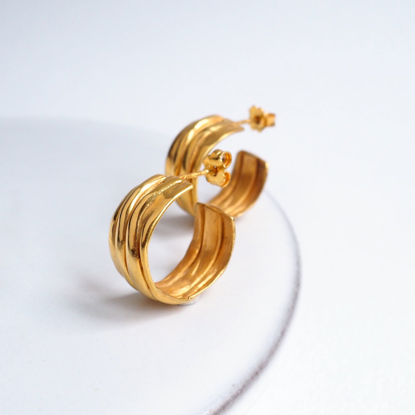 earrings Jewelry Gold Silver Organic Handcrafted Handmade Fashion Design Custom Bespoke