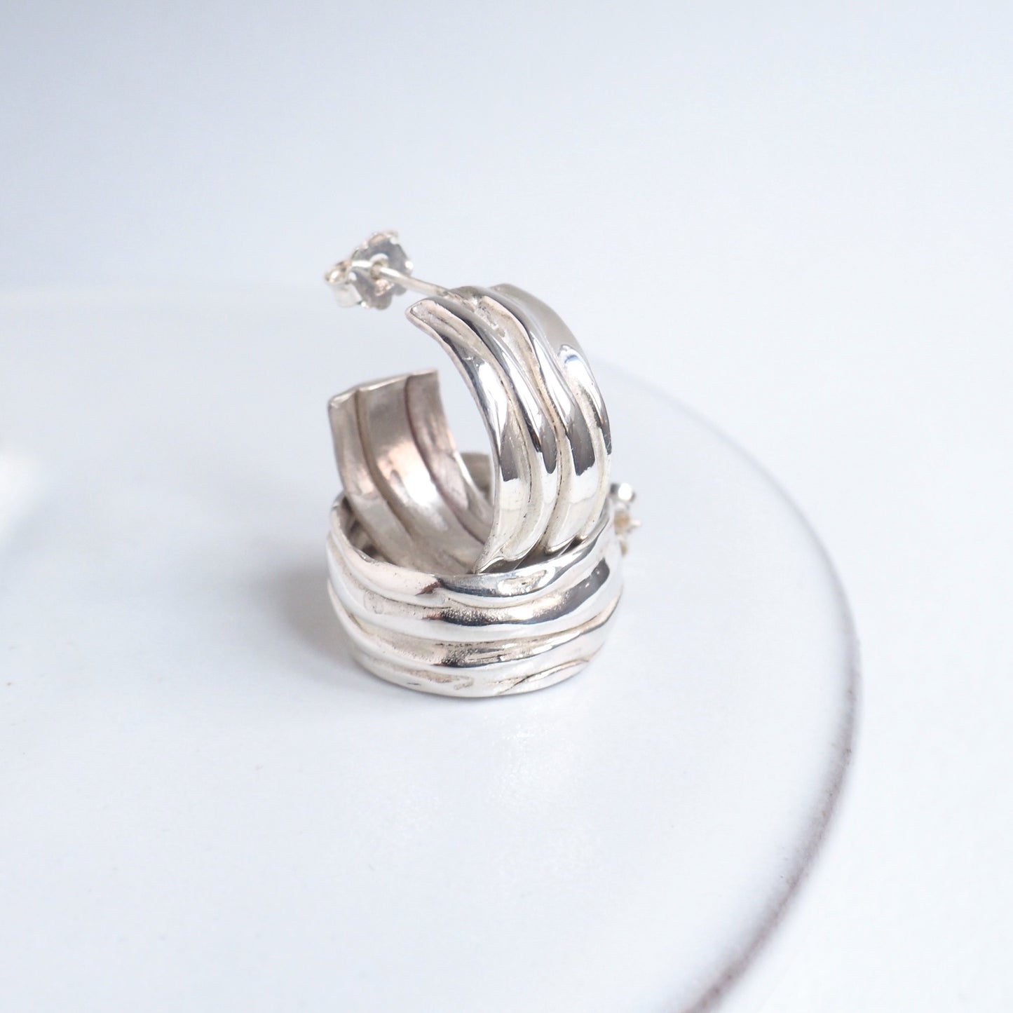 earrings Jewelry Gold Silver Organic Handcrafted Handmade Fashion Design Custom Bespoke
