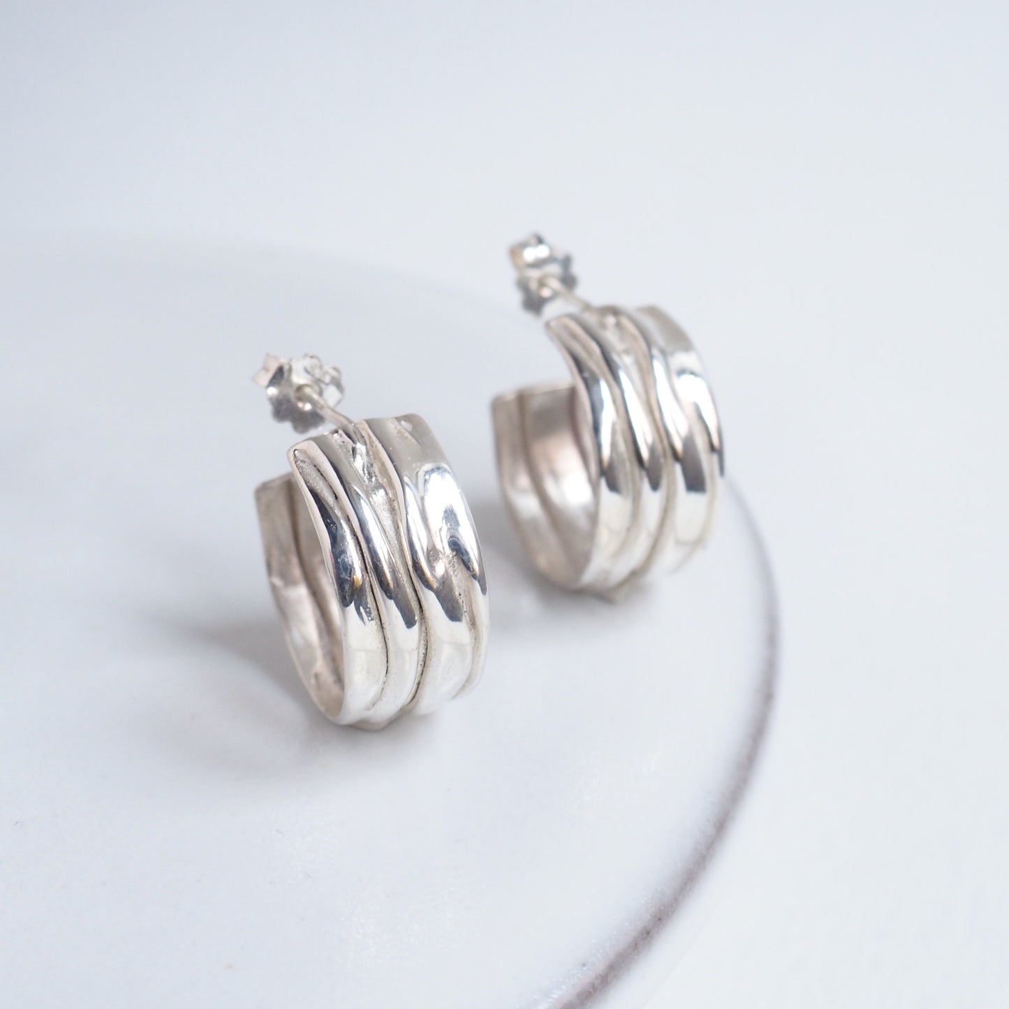 earrings Jewelry Gold Silver Organic Handcrafted Handmade Fashion Design Custom Bespoke