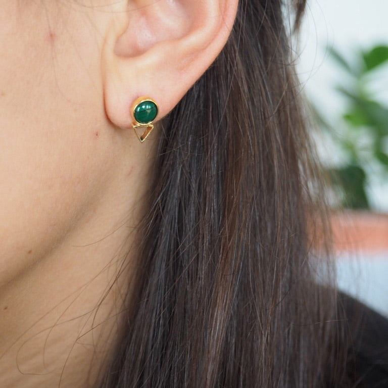 Earrings jewelry handmade gold silver natural precious stone gioielli orecchini oro argento pietre preziose joias ouro prata brincos