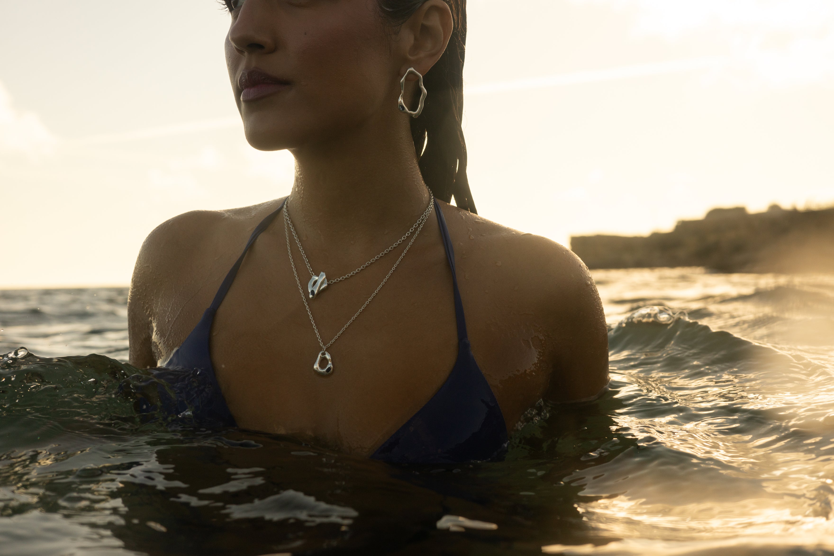 Ocean drop collection handmade jewellery lisbon bespoke