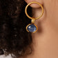 Earrings gold natural stones handmade lisbon jewelry jewellery silver 