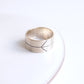 Man  jewelry ring silver gold handmade handcrafted fashion custom bespoke 