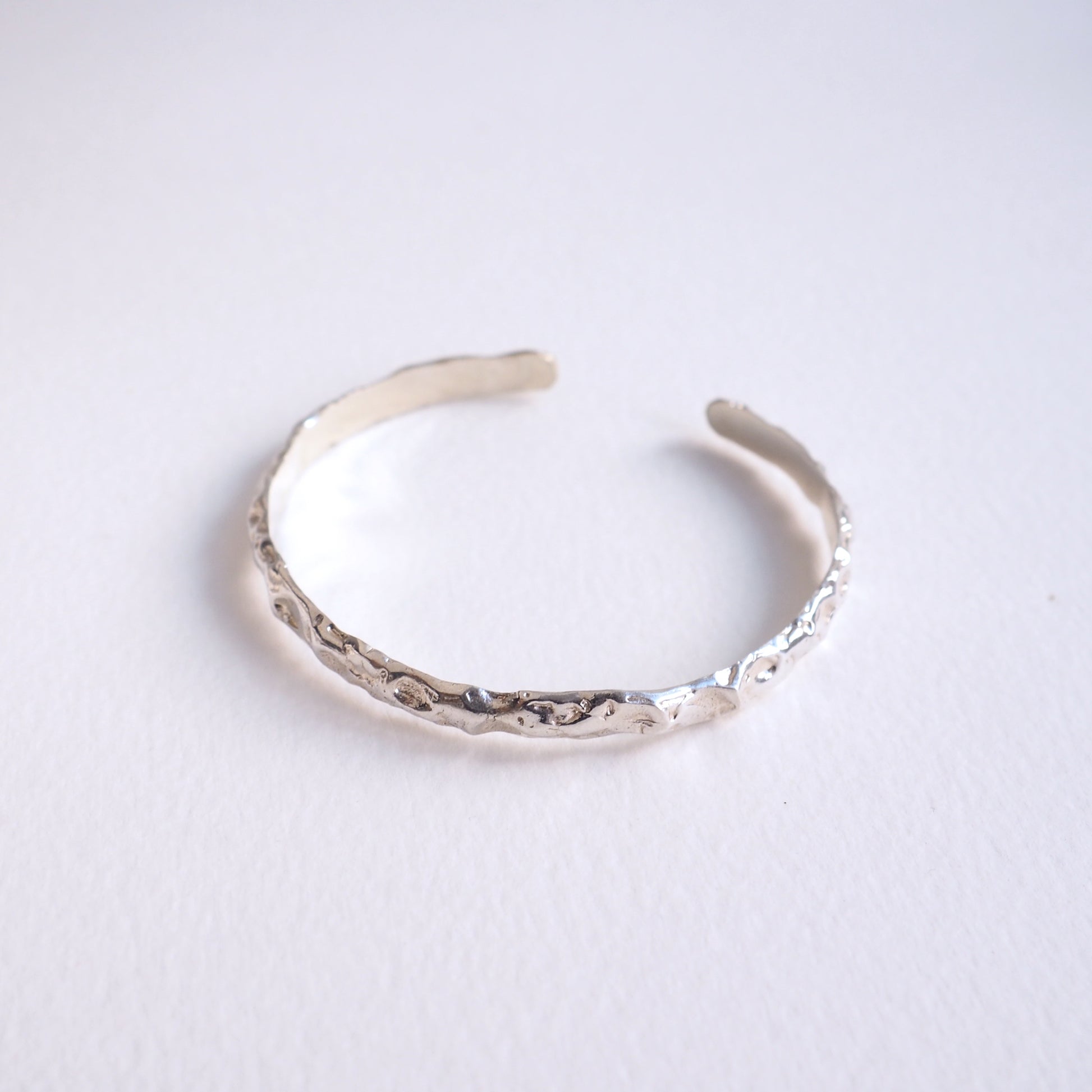Marea bangle sea Ocean Organic jewelry ring silver gold handmade handcrafted fashion custom bespoke