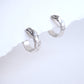 Marea Earrings hoops sea Ocean Organic jewelry ring silver gold handmade handcrafted fashion custom bespoke